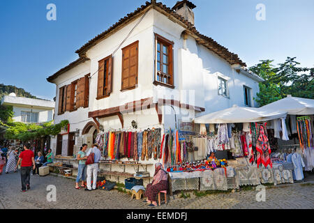 Mini-Markt im Dorf Sirince. Provinz Izmir, Türkei. Stockfoto