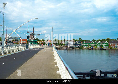 Amsterdam, Waterland Bezirk, Zaandam, den berühmten Gegend der Mühlen Stockfoto