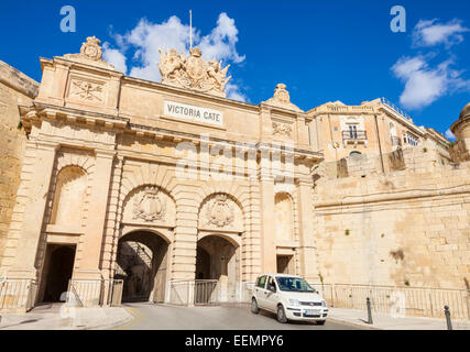 Victoria Gate Valletta Malta EU Europa Stockfoto