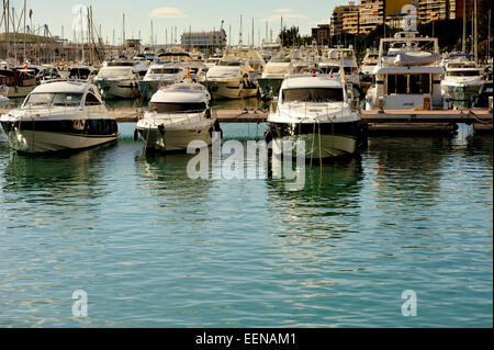 MARINA BEI ALICANTE COSTA BLANCA SPANIEN ESPANA Stockfoto