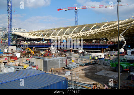 dem neuen Forum des Halles Paris Stockfoto