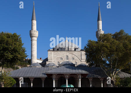 Mihrimah Sultan Moschee in Üsküdar, Istanbul, Türkei. Stockfoto