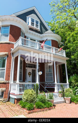 The Inn at 30 Maryland, B & B, Unterkunft, Verpflegung, National Historic District, Annapolis, Maryland Stockfoto