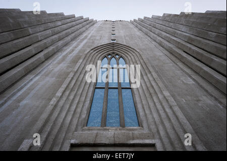 Hallgrímskirkja (Hallgrim der Kirche), Reykjavik, Island Stockfoto