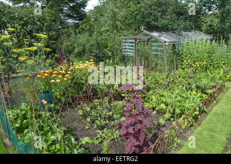 Ornamentale Biogarten, Cheshire, UK Stockfoto