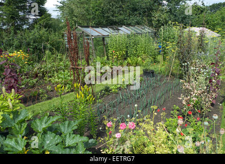 Ornamentale Biogarten, Cheshire, UK Stockfoto