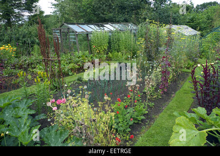 Ornamentale Biogarten, Cheshire, UK Stockfoto