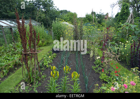 Ornamentale Biogarten, Cheshire, UK Stockfoto