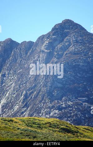 Berge über Corrie auf der Isle of Arran, Schottland Stockfoto