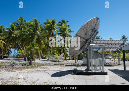 Cook-Inseln. Palmerston Island, einem klassischen Atoll wurde 1774 von Captain Cook entdeckt. Stockfoto