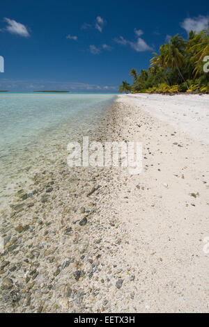 Cook-Inseln. Palmerston Island, einem klassischen Atoll von Captain Cook im Jahre 1774 entdeckt. Stockfoto