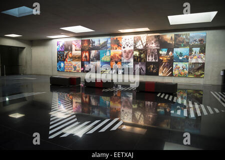 Foyer des Musée Fabre, Montpellier, Frankreich Stockfoto