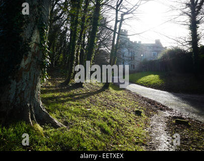 Shute Barton, Devon, UK Stockfoto