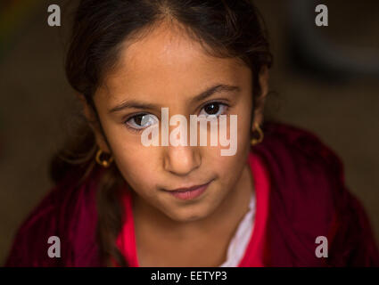 Yezedi Flüchtling aus Sinjar, Zohar, Kurdistan, Irak Stockfoto