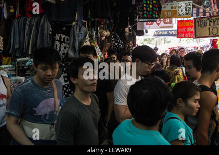 Chatuchak Markt, Wochenende, Bangkok, Thailand, Stockfoto