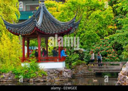 Dr. Sun Yat-Sen Park in Chinatown Stockfoto