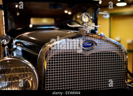1930 "A" Modell Ford Vorderansicht Nahaufnahme detail Stockfoto