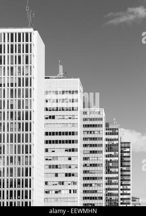 Gebäude außen, Architektur in Stockholm, Schweden Stockfoto