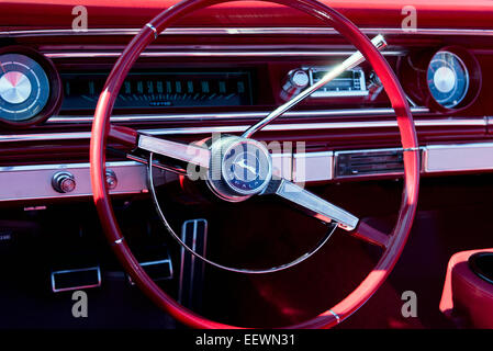 Chevrolet Impala, Oldtimer-Dashboard detail Stockfoto