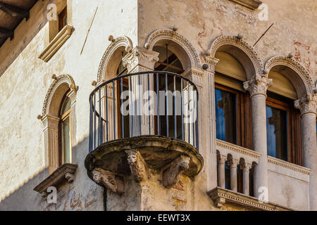 Conegliano / Via XX Settembre / Palazzo Piutti Stockfoto