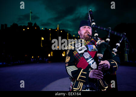 Das Royal Edinburgh Military Tattoo Stockfoto