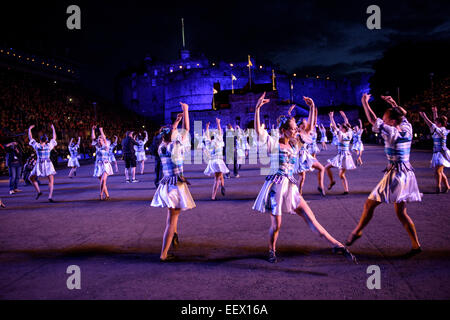 Das Royal Edinburgh Military Tattoo Stockfoto