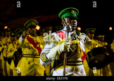 Das Royal Edinburgh Military Tattoo Stockfoto