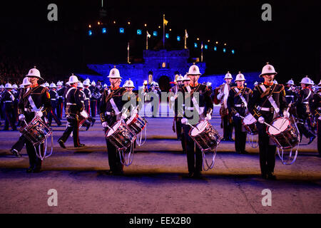 Das Royal Edinburgh Military Tattoo Stockfoto