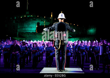 Das Royal Edinburgh Military Tattoo Stockfoto