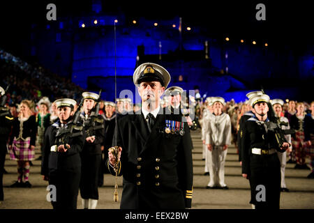 Das Royal Edinburgh Military Tattoo Stockfoto