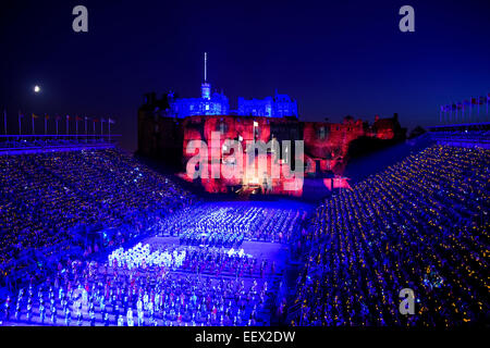 Das Royal Edinburgh Military Tattoo Stockfoto