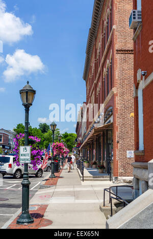 Main Street in Lee, Berkshire County, Massachusetts, USA Stockfoto