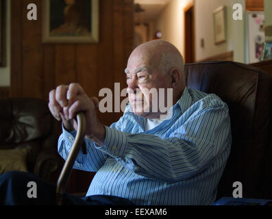 Oscar Berendsohn Newtown, CT USA ist ein Überlebender von "The Night von Broken Glass," gewalttätigen Auftakt zum Holocaust in Nazi-Deutschland.  20.09.13 Stockfoto