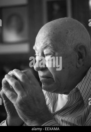 Newtown CT USA Oscar Berendsohn von Newtown ist ein Überlebender von "The Night von Broken Glass," gewalttätigen Auftakt zum Holocaust in Nazi-Deutschland.  20.09.13 Stockfoto