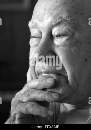 Newtown CT USA Oscar Berendsohn von Newtown ist ein Überlebender von "The Night von Broken Glass," gewalttätigen Auftakt zum Holocaust in Nazi-Deutschland.  20.09.13 Stockfoto