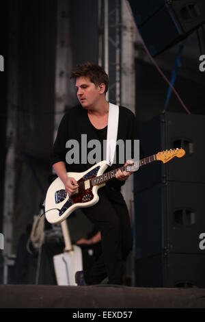 Guilfest 2014 - Tag 3 - Performances mit: Die Human League wo: Guildford, Großbritannien wenn: 20. Juli 2014 Stockfoto