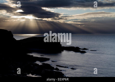 Sutherland, Stoer Head Leuchtturm Stockfoto