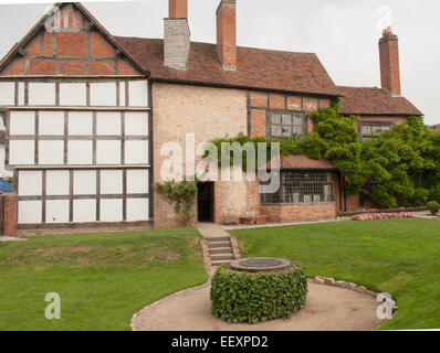 Neuen Ort & Nashs Haus, die endgültige Resisdence in Stratford-upon-Avon von William Shakespeare, Warwickshire, England, UK Stockfoto