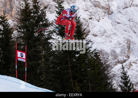 Val Gardena, Italien 19. Dezember 2014. Ferse Werner (Ita) der Audi Fis Alpine Ski World Cup Men's Downhill Rennen Stockfoto