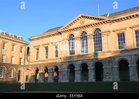 Worcester College wichtigsten Quad, University of Oxford, Oxfordshire, England, Großbritannien, Vereinigtes Königreich, UK, Europa Stockfoto