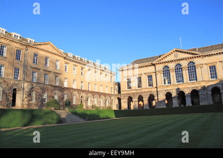 Worcester College wichtigsten Quad, University of Oxford, Oxfordshire, England, Großbritannien, Vereinigtes Königreich, UK, Europa Stockfoto