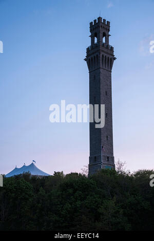 USA, Massachusetts, Cape Cod, Pilgrim monument Stockfoto