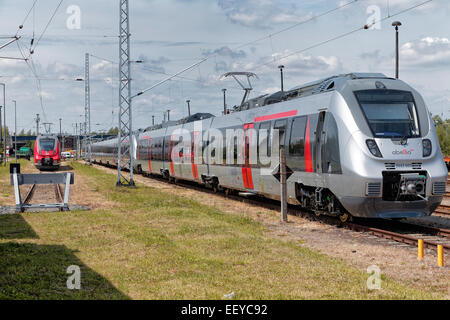 Wustermark, Deutschland, Abellio Regionalzug elektrische mehrfache Talent 2 Stockfoto