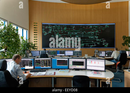 Neuenhagen, Deutschland, 50Hertz Transmission Control Center Stockfoto