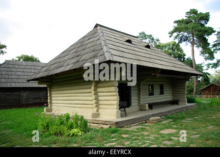 Rumänische traditionelles Haus Stockfoto