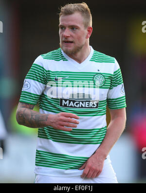 Dingwall, Schottland. 24. Januar 2015. Scottish Premier League. Ross County gegen Celtic. John Guidetti der keltischen Credit: Action Plus Sport/Alamy Live News Stockfoto