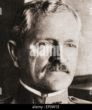 John Joseph "Black Jack" Pershing, 1860 – 1948.   US-amerikanischer general der American Expeditionary Forces zum Sieg über Deutschland im ersten Weltkrieg führte. Stockfoto