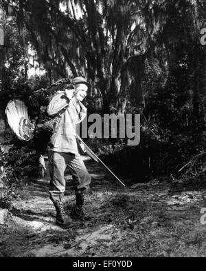 Mike Oxenberg tragen einen Truthahn - Tallahassee Stockfoto