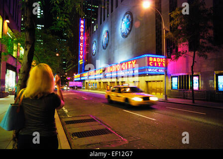 Radio City Music Hall Stockfoto