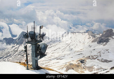 Berg Zugspitze Stockfoto